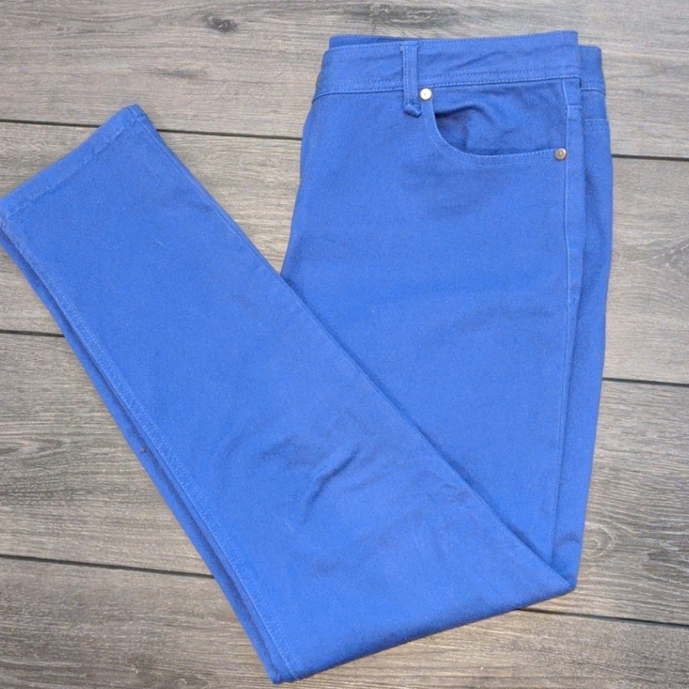 Willi Smith Purple Cropped Jeans